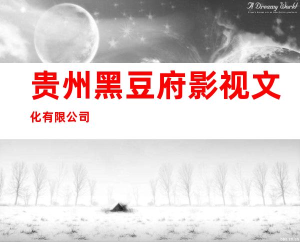 贵州黑豆府影视文化有限公司